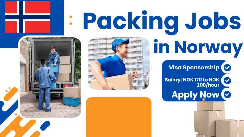 Packing Jobs in Norway with Visa Sponsorship 2026 (NOK 170 to NOK 200/Hour)
